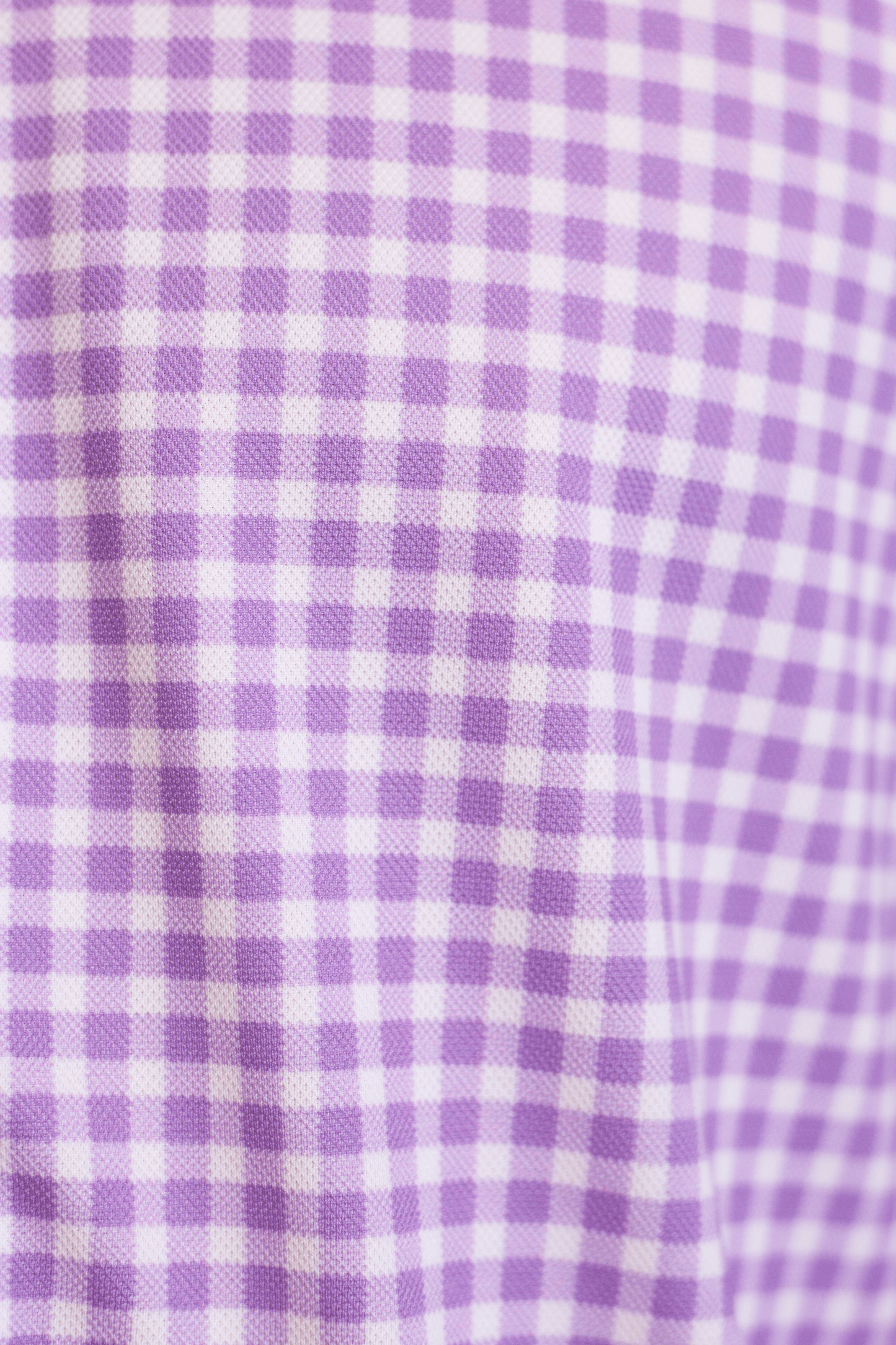 Mauro Long Sleeve Check Tech Shirt - Lavender - Buki - Flyclothing LLC