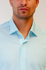 Studio Dot Long Sleeve Tech Shirt - Teal - Buki - Flyclothing LLC