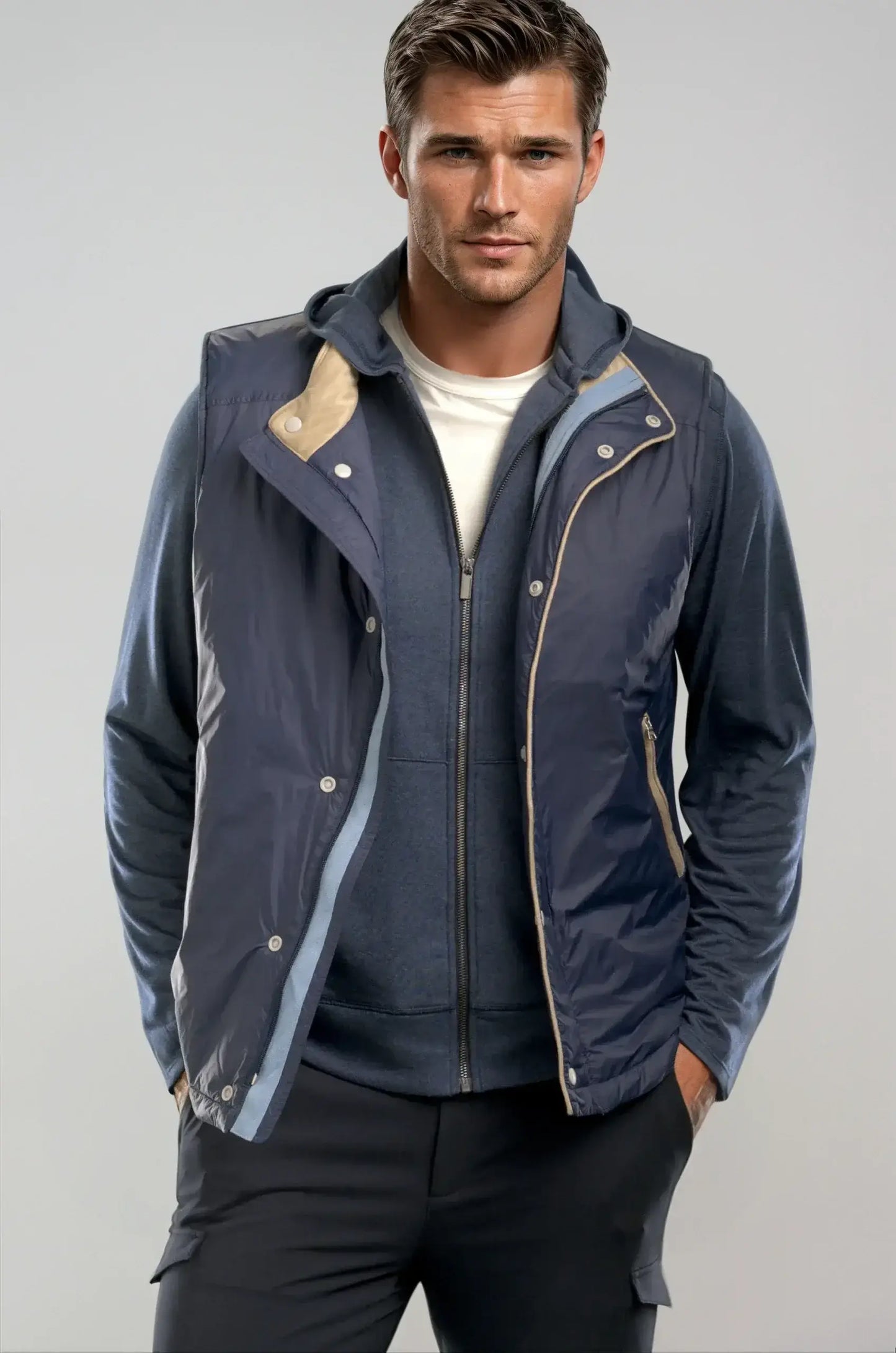 Buki Tech Exec Vest - Navy - Buki - Flyclothing LLC