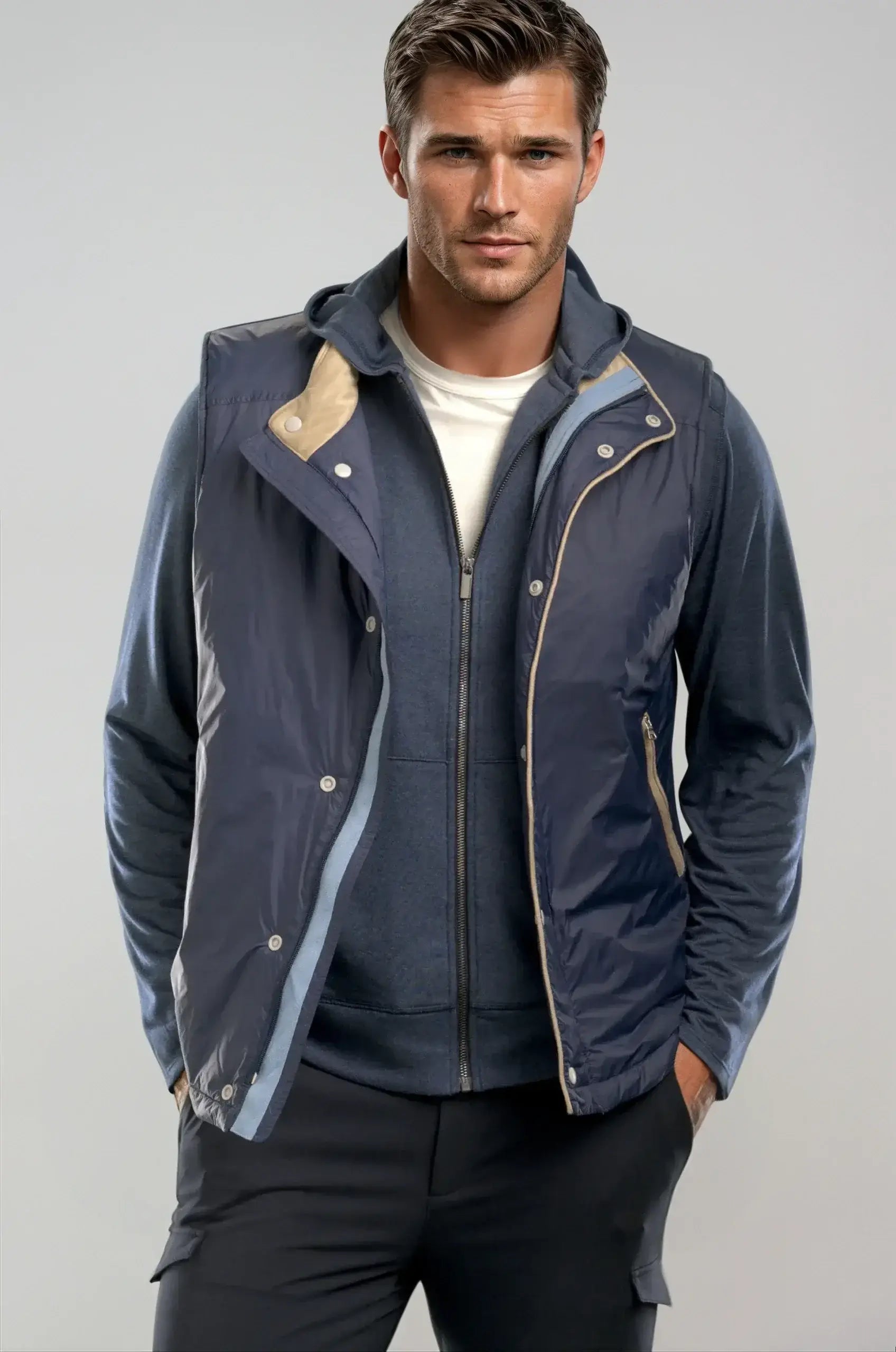 Buki Tech Exec Vest - Navy - Buki - Flyclothing LLC