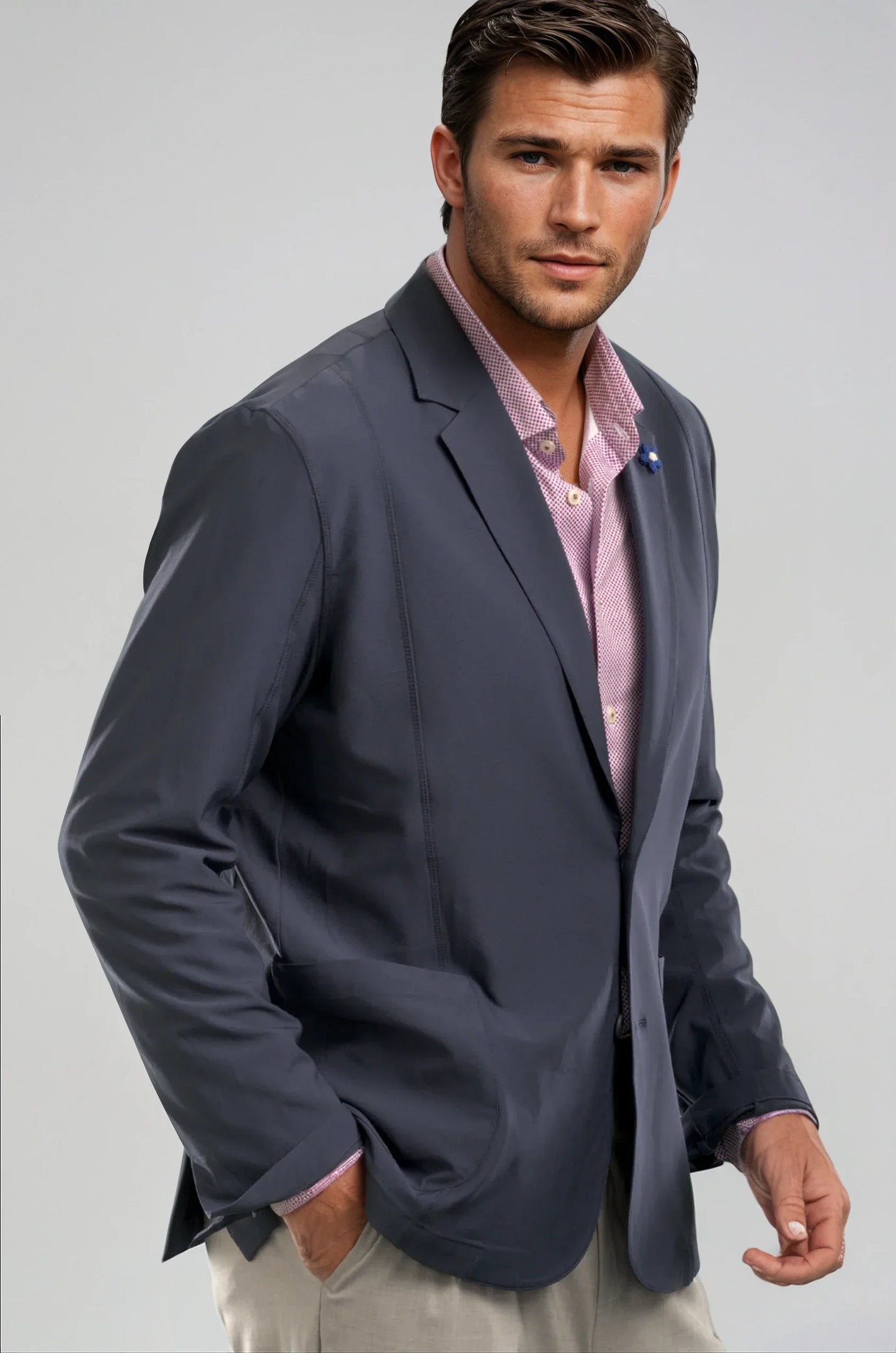Buki Tech Travel Blazer - Navy - Buki - Flyclothing LLC