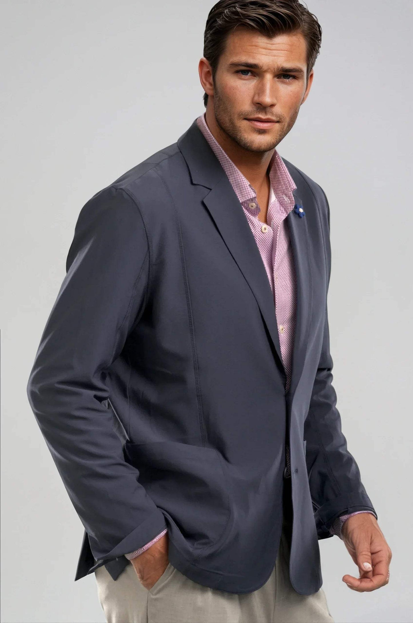 Buki Tech Travel Blazer - Navy - Buki - Flyclothing LLC
