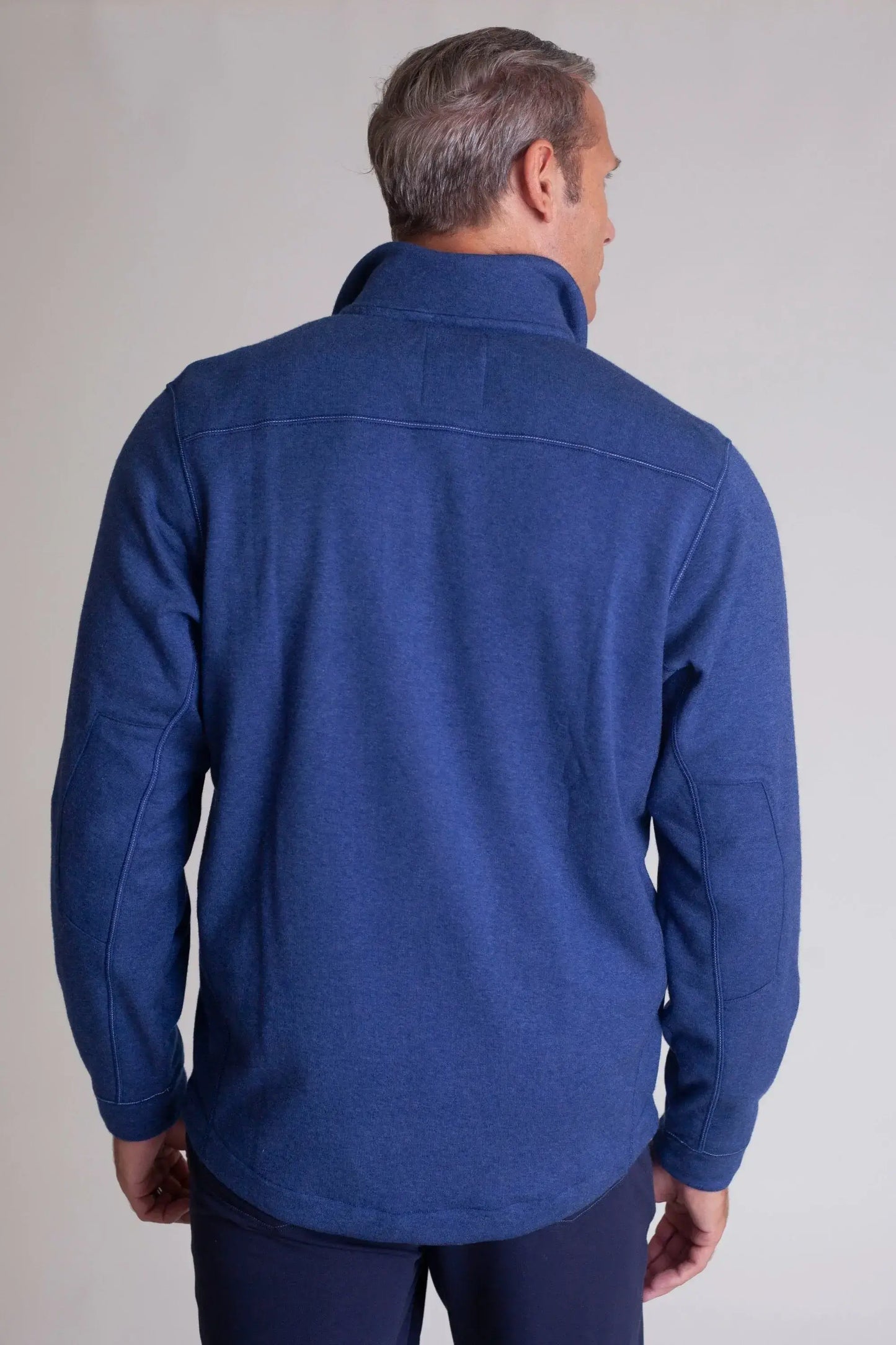 Voey Quarter Zip Sweatshirt - Tokyo Blue - Buki - Flyclothing LLC