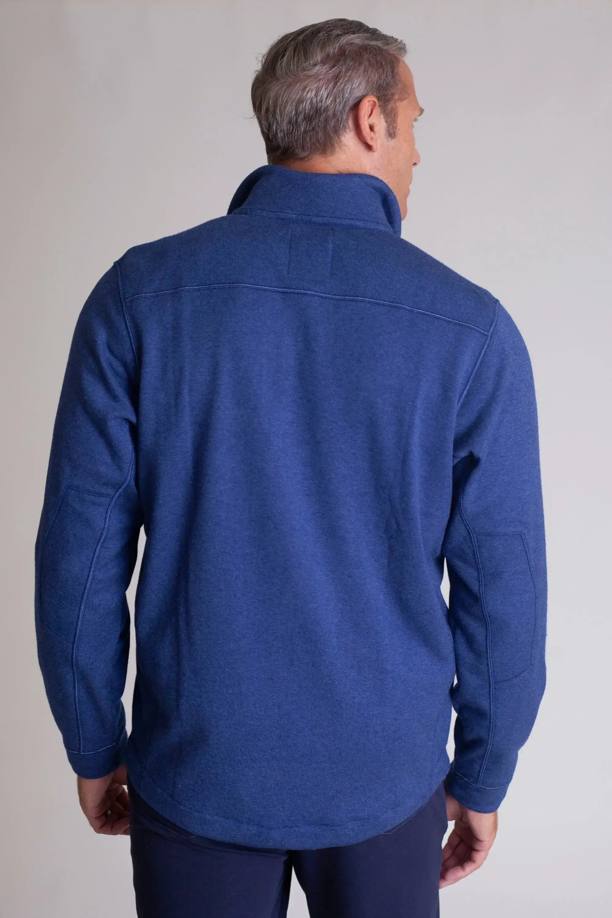 Voey Quarter Zip Sweatshirt - Tokyo Blue - Buki - Flyclothing LLC