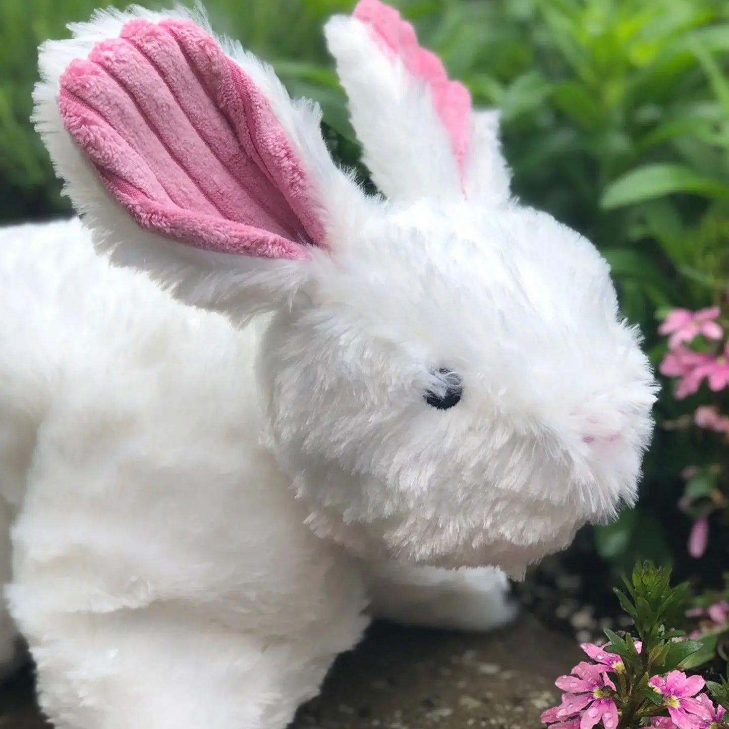 Squooshie™ Bunny Plush Dog Toy - HuggleHounds - Flyclothing LLC