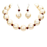 Chunky Pearl Necklace - Madeline Love - Flyclothing LLC
