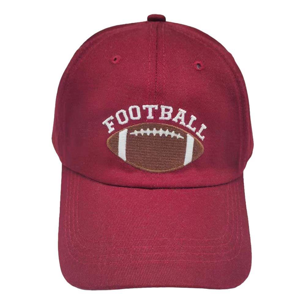 Football Message Baseball Cap - Madeline Love - Flyclothing LLC