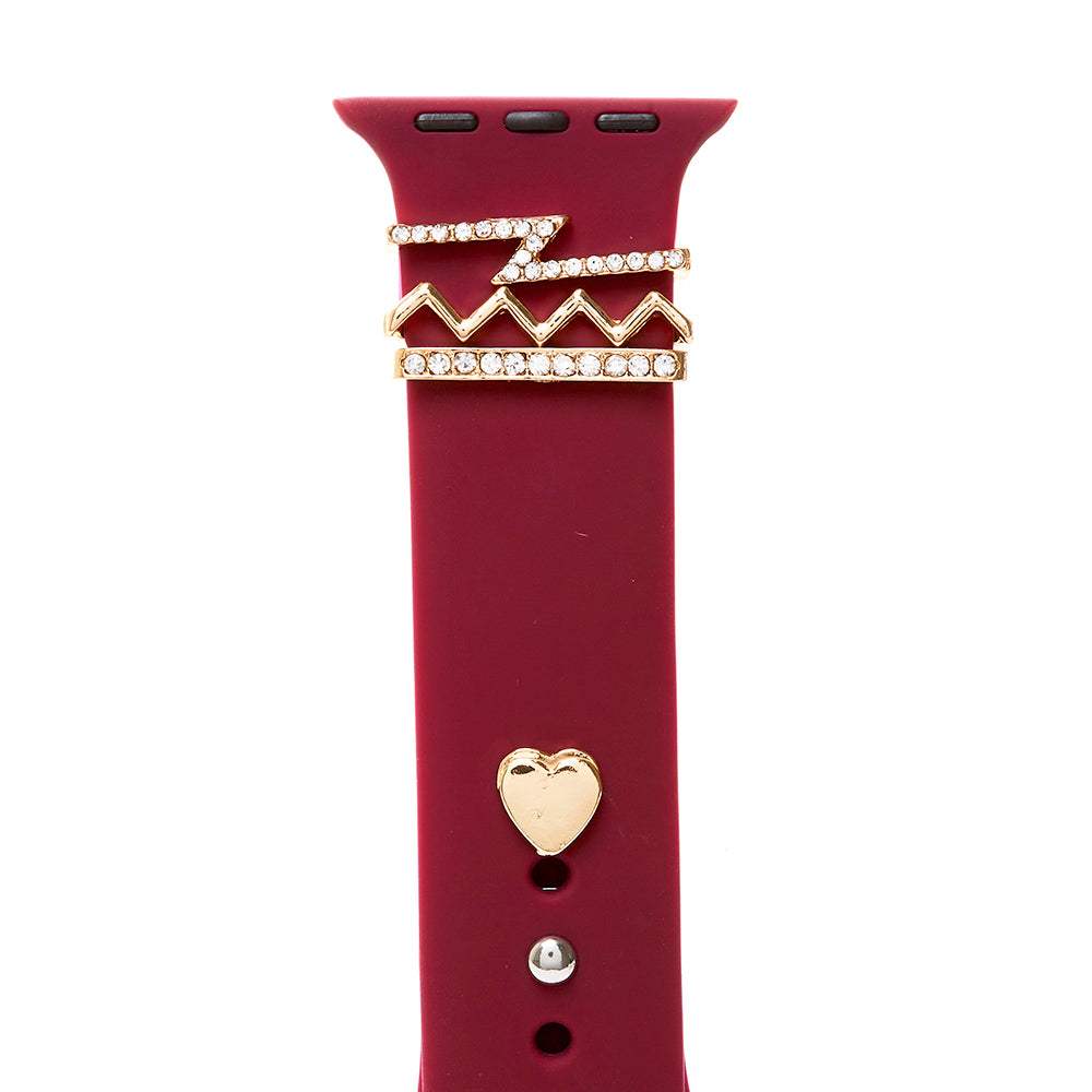 Heart Pointed Apple Watch Silicone Band - Madeline Love - Flyclothing LLC