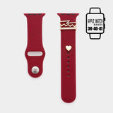 Heart Pointed Apple Watch Silicone Band - Madeline Love - Flyclothing LLC