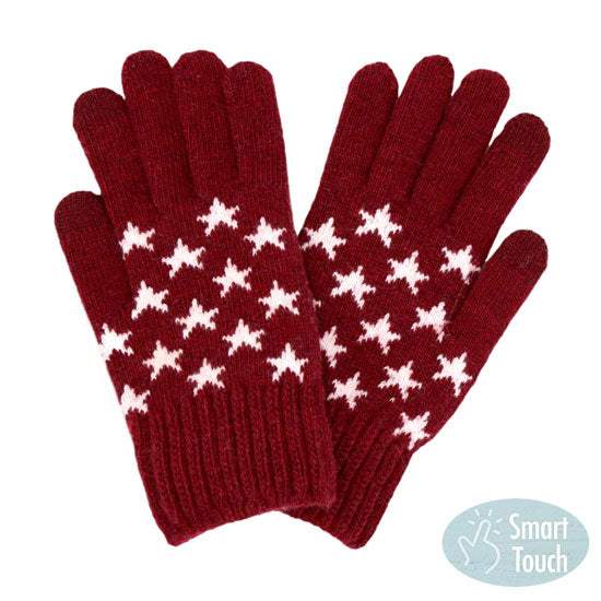 Knit Star Smart Gloves - Madeline Love - Flyclothing LLC