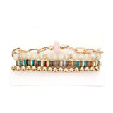 4PCS Natural Stone Bracelet Beaded Stretch Bracelets Set - Madeline Love - Flyclothing LLC