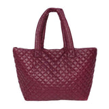 Quilted Padded Puffer Tote Bag - Madeline Love - Flyclothing LLC