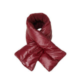 Reversible Puffer Sherpa Pull Through Scarf - Madeline Love - Flyclothing LLC