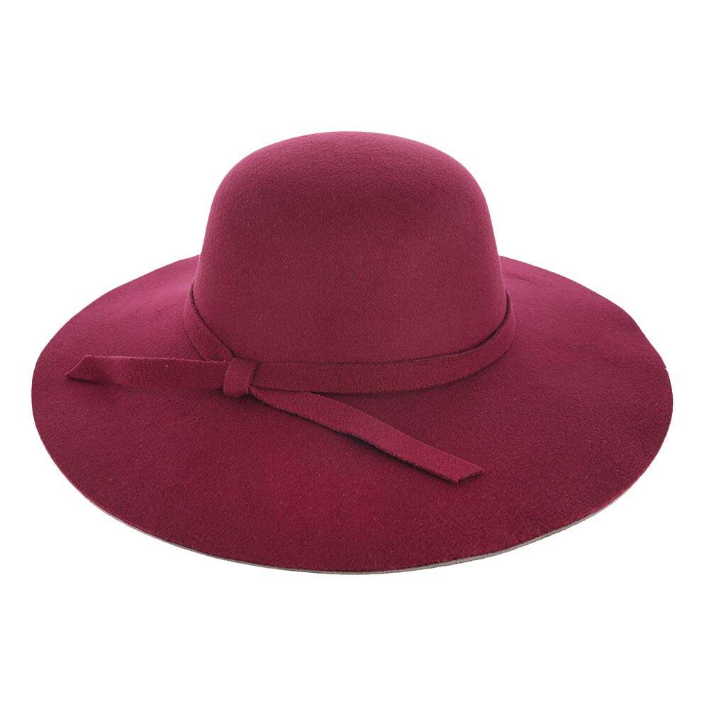 Ribbon Band Pointed Solid Panama Hat - Madeline Love - Flyclothing LLC