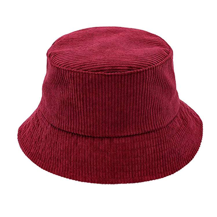 Solid Corduroy Bucket Hat - Madeline Love - Flyclothing LLC