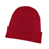 Solid Knit Beanie Hat - Madeline Love - Flyclothing LLC