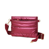 Solid Puffer Crossbody Bag - Madeline Love - Flyclothing LLC