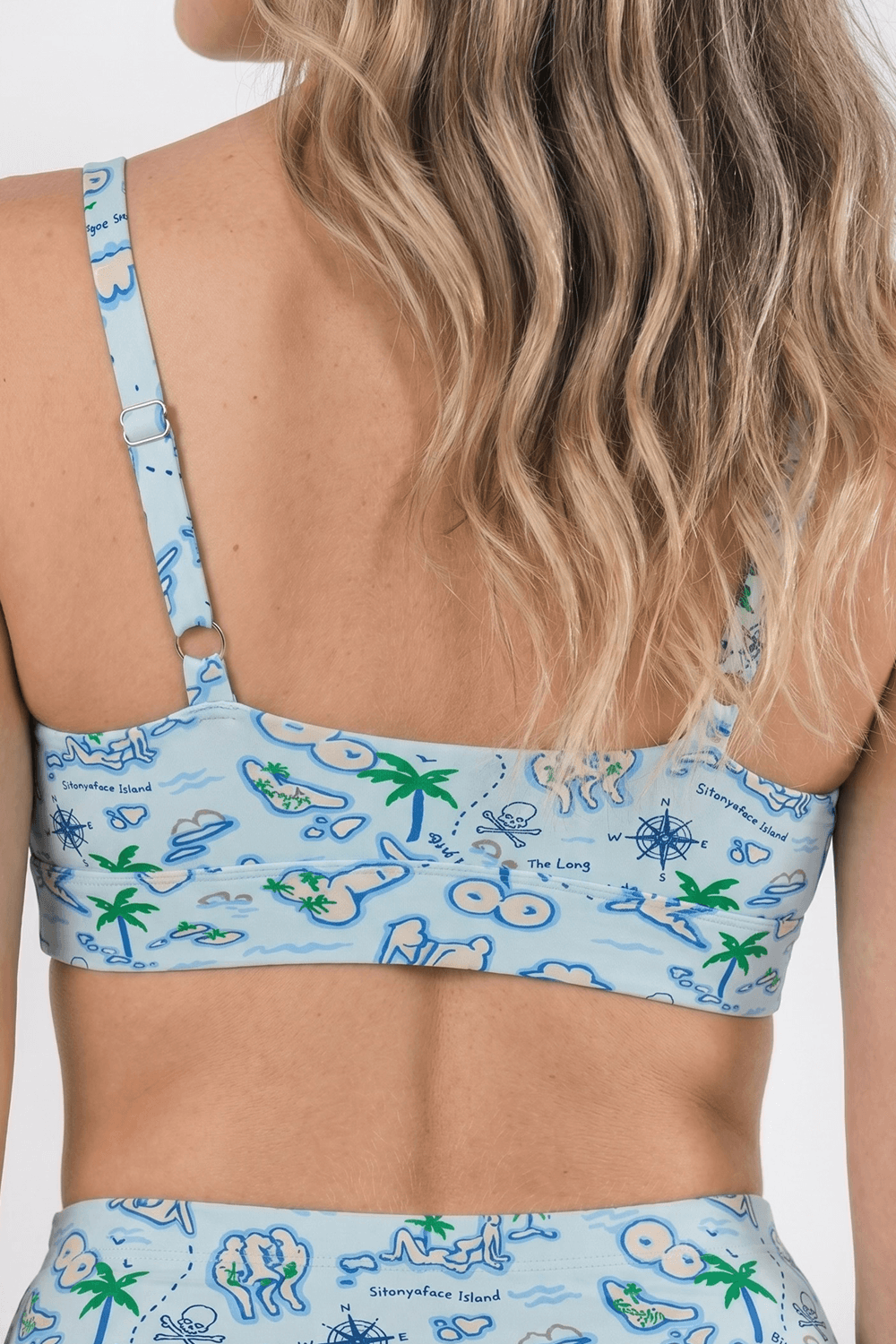 The Pirate's Booty | Naughty Map Boob Hammock™ Plunge Bralette - Shinesty - Flyclothing LLC