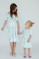 Butterfly Ballet Smocked Ruffle Dress - Mila & Rose ® - Flyclothing LLC