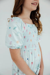 Butterfly Ballet Smocked Ruffle Dress - Mila & Rose ® - Flyclothing LLC
