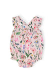 Butterfly Meadows Ruffle Cross Back Romper - Mila & Rose ® - Flyclothing LLC