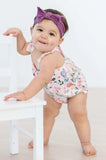 Butterfly Meadows Ruffle Cross Back Romper - Mila & Rose ® - Flyclothing LLC