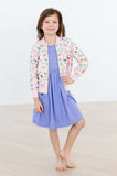Butterfly Meadows Satin Jacket - Mila & Rose ® - Flyclothing LLC