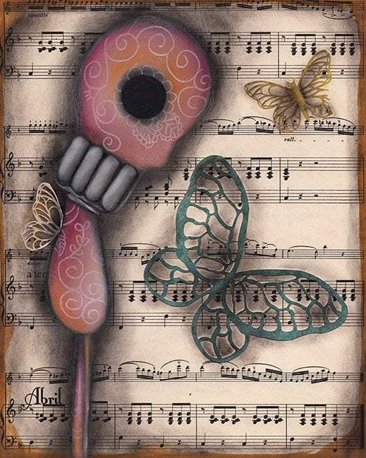 Black Market Art Company Butterfly Secrets Print - Black Market Art Company - Flyclothing LLC