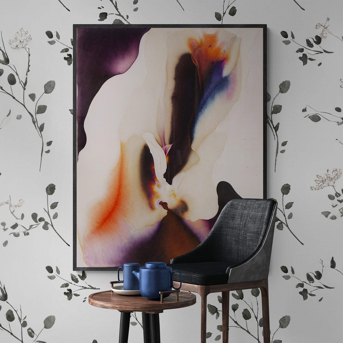 Canvas Print: "Velvet Bloom II" - Tailored Canvases - Flyclothing LLC