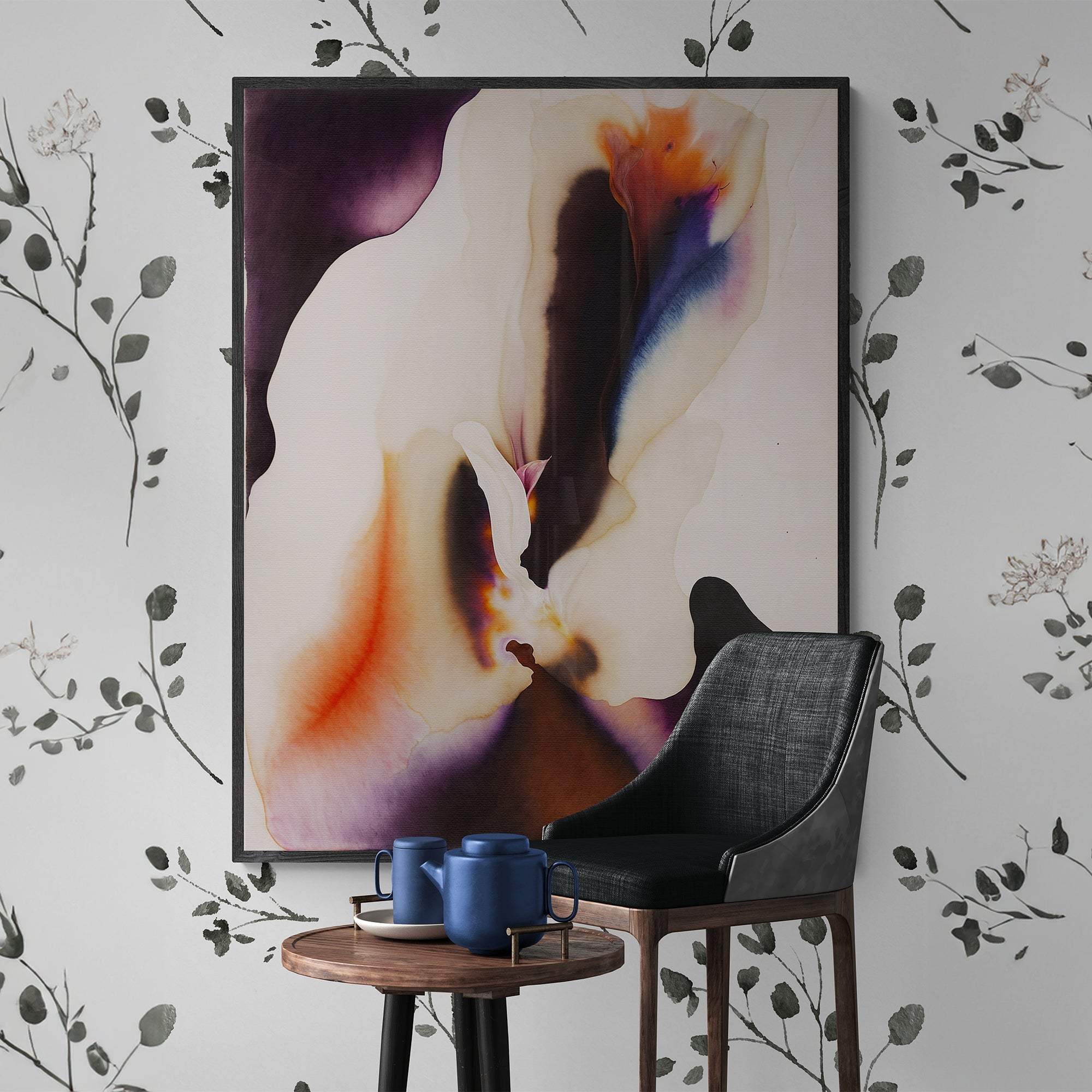 Canvas Print: "Velvet Bloom II" - Tailored Canvases - Flyclothing LLC
