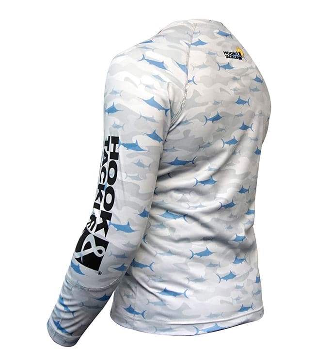 Youth Camo Billfish UV Fishing Shirt (8-20) - Hook & Tackle - Flyclothing LLC
