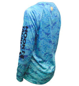 Youth Fish Fractal UV Fishing Shirt (8-20) - Hook & Tackle - Flyclothing LLC