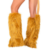 Roma Costume Fur Boot Covers Costume C121 - Roma Costume - Flyclothing LLC