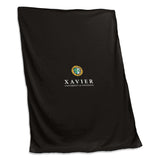 Xavier University- Louisiana Custom Screenprinted Sweatshirt Blanket - Logo Brands - Flyclothing LLC