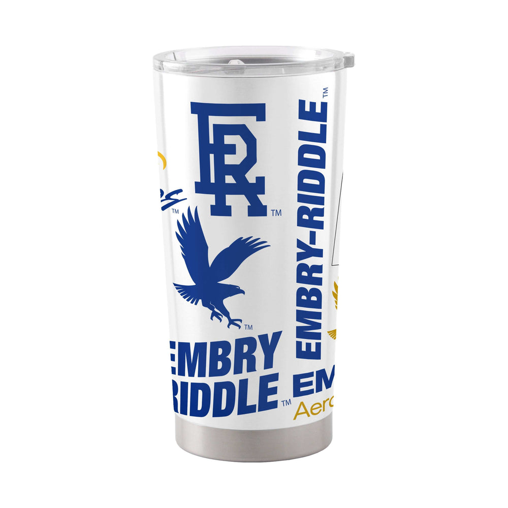 Embry-Riddle Aeronautical - Daytona 20oz Native Stainless Tumbler - Logo Brands - Flyclothing LLC