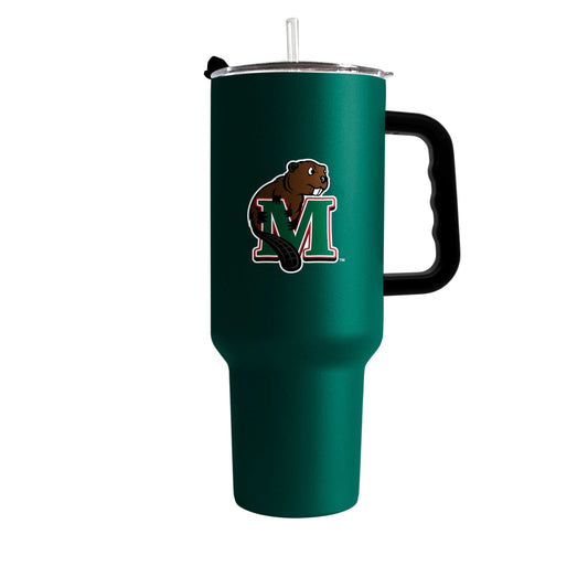 Minot State 40oz Flipside Hunter Powder Coat Tumbler - Logo Brands - Flyclothing LLC