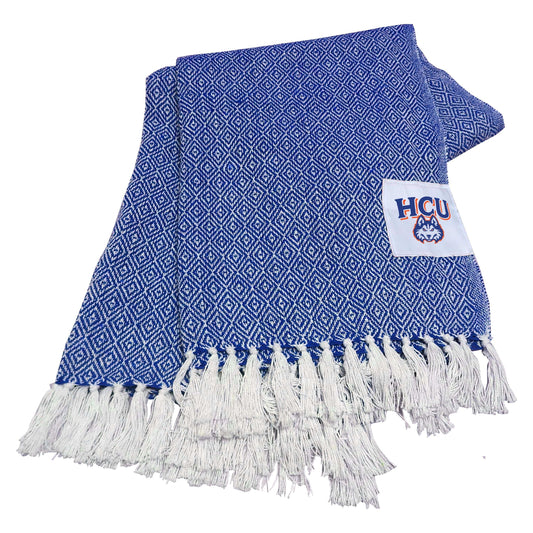 Houston Christian University Farmhouse Throw - Logo Brands - Flyclothing LLC