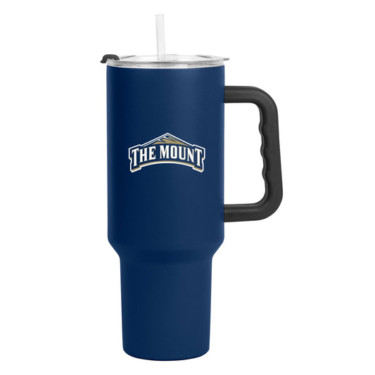 Mount St. Mary's University 40oz Flipside Powder Coat Tumbler - Logo Brands - Flyclothing LLC