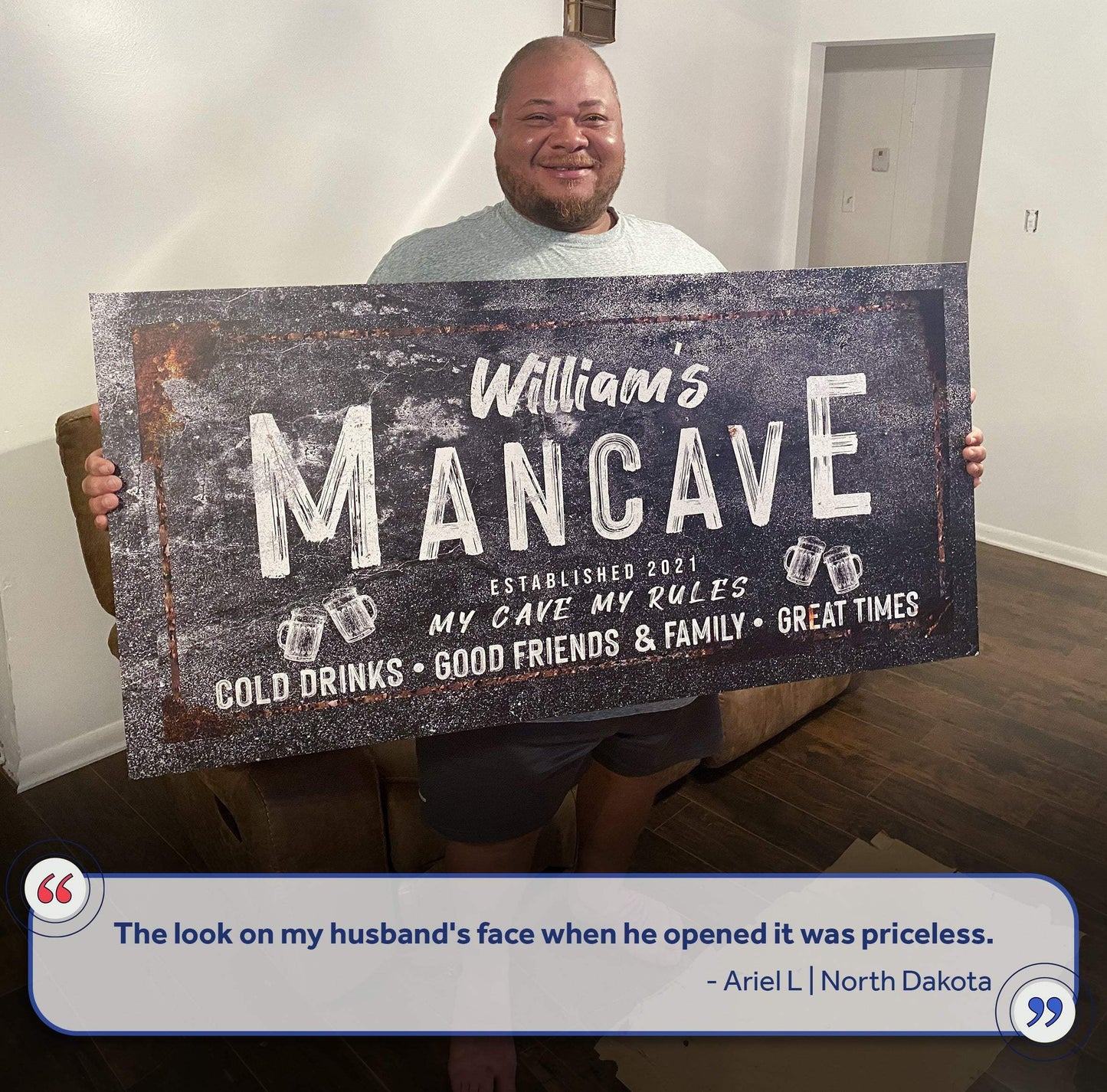 Good Times Man Cave Sign - Tailored Canvases - Flyclothing LLC