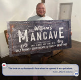 Good Times Man Cave Sign - Tailored Canvases - Flyclothing LLC