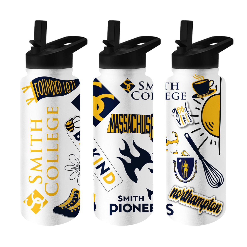 Smith College 34oz Native Quencher Bottle - Logo Brands - Flyclothing LLC