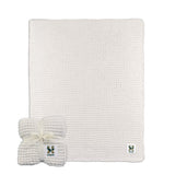 Husson University Cable Knit Throw 50x60