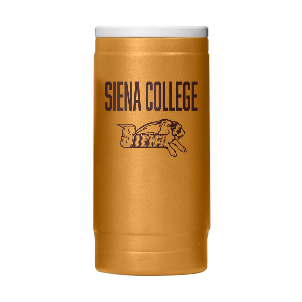 Siena College 12oz Oak Huddle Powdercoat SlimCan Coolie - Logo Brands - Flyclothing LLC