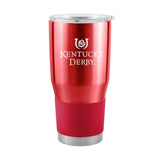 Kentucky Derby Red 30oz Stainless Tumbler - Logo Brands - Flyclothing LLC