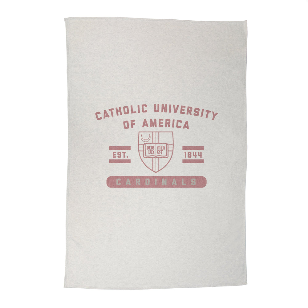 Catholic U of America Sublimated Sweatshirt Blanket