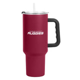 Augsburg College 40oz Flipside Powder Coat Tumbler - Logo Brands - Flyclothing LLC