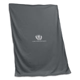Loma Linda Charcoal Sweatshirt Blanket (Screened)