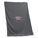 Southern Oregon Charcoal Sweatshirt Blanket (Screened)