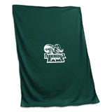Farmingdale State College Hunter Custom Screenprinted Sweatshirt Blanket - Logo Brands - Flyclothing LLC