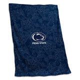 Penn State Lion Shield Sweatshirt Blanket (Screened) - Logo Brands - Flyclothing LLC